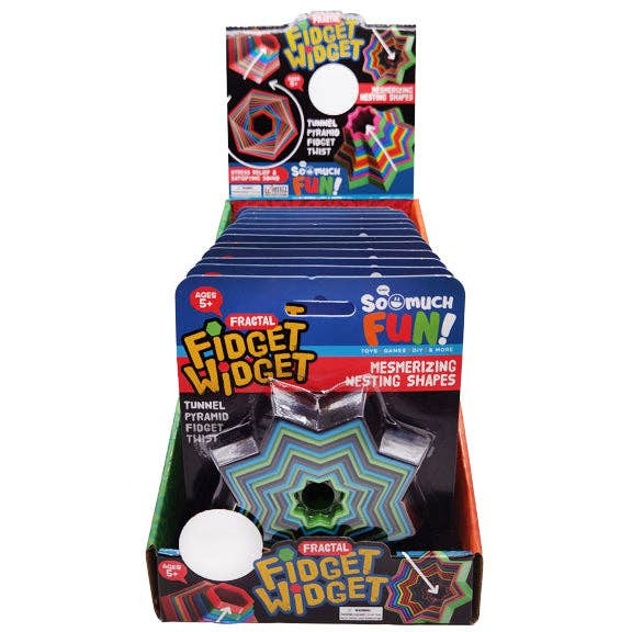 So Much Fun! Fractal Fidget Widget Toy - 12/Display