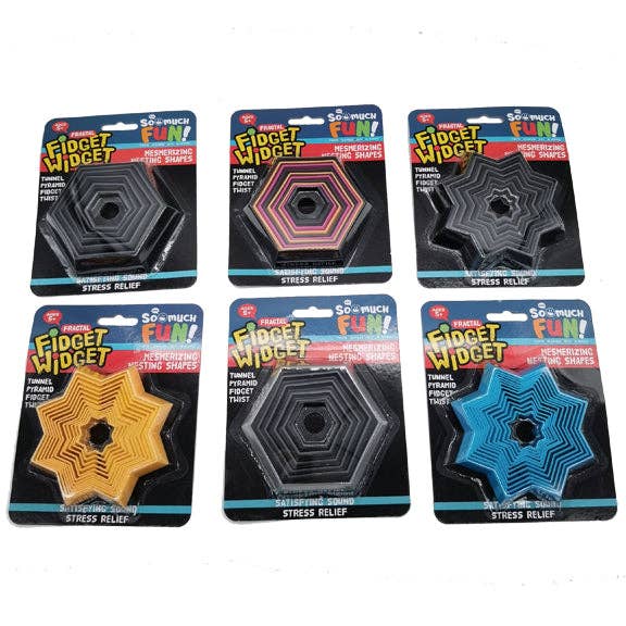 So Much Fun! Fractal Fidget Widget Toy - 12/Display