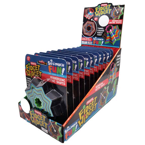 So Much Fun! Fractal Fidget Widget Toy - 12/Display