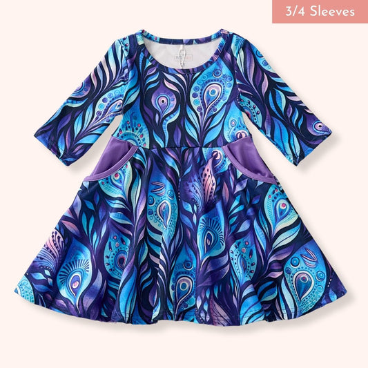 Twirl Dress – Majestic Plumes