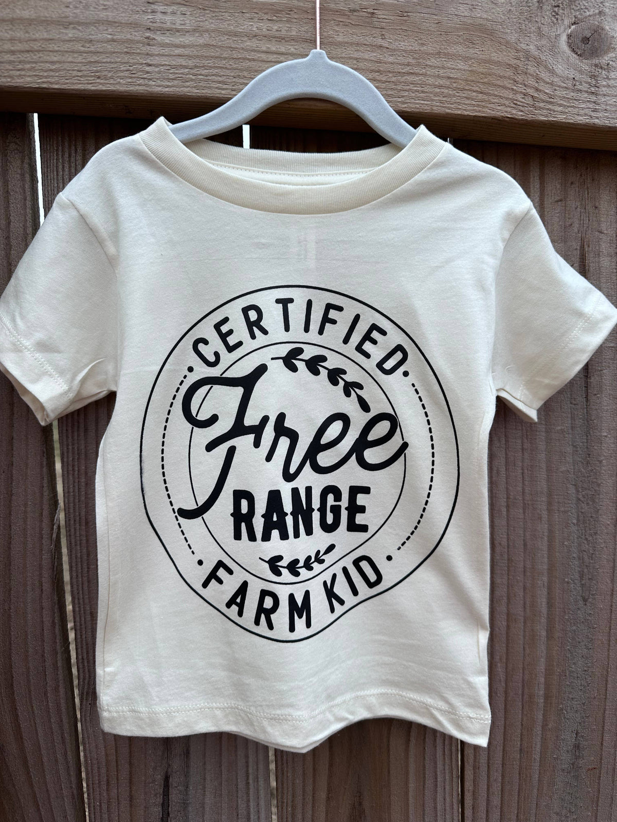 Certified Free Range Farm Kid - Toddler Tee