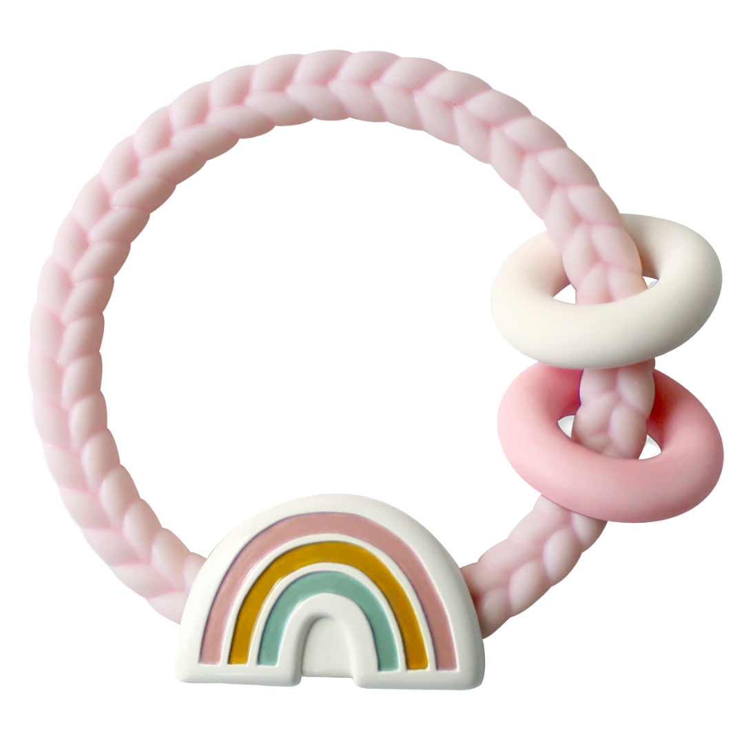 Rattle Teether – Silicone Ring