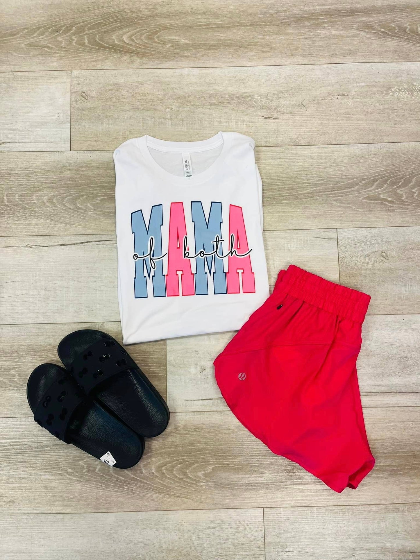 Mama of Both Graphic Short Sleeve